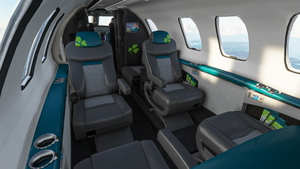 Citation CJ4 Aer Lingus (with custom Interior) thumbnail 3