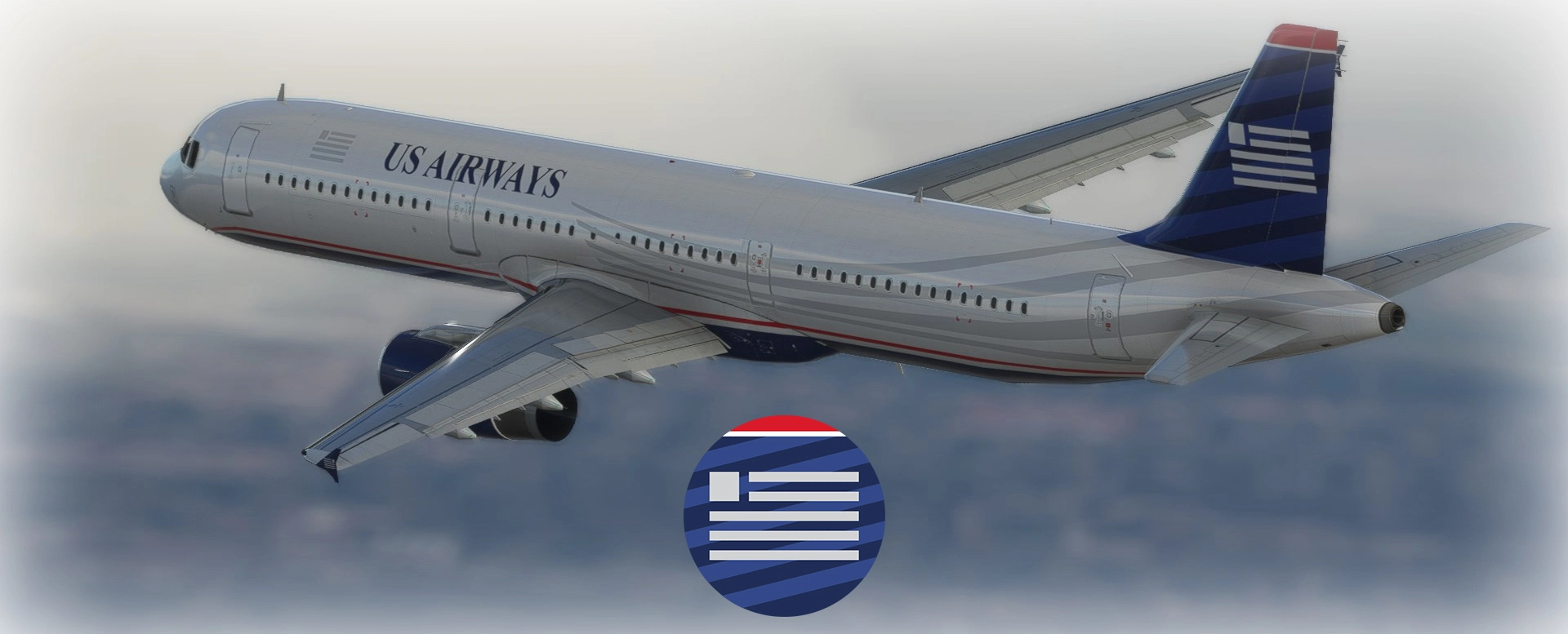 US Airways A321 [4K] - Image 1