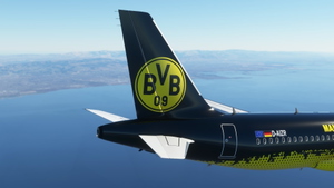 A32NX Eurowings (Mannschaftairbus) BVB(8K)[D-AIZR] thumbnail 8