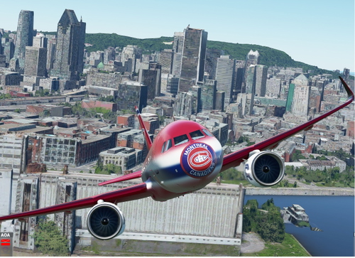 A320Neo Montreal Canadiens