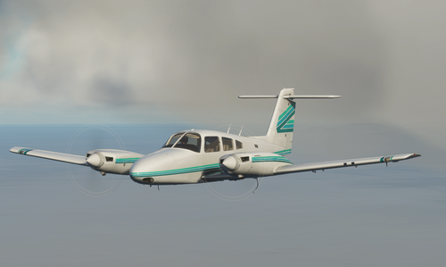 Carenado Piper PA44 Seminole Caribbean Livery