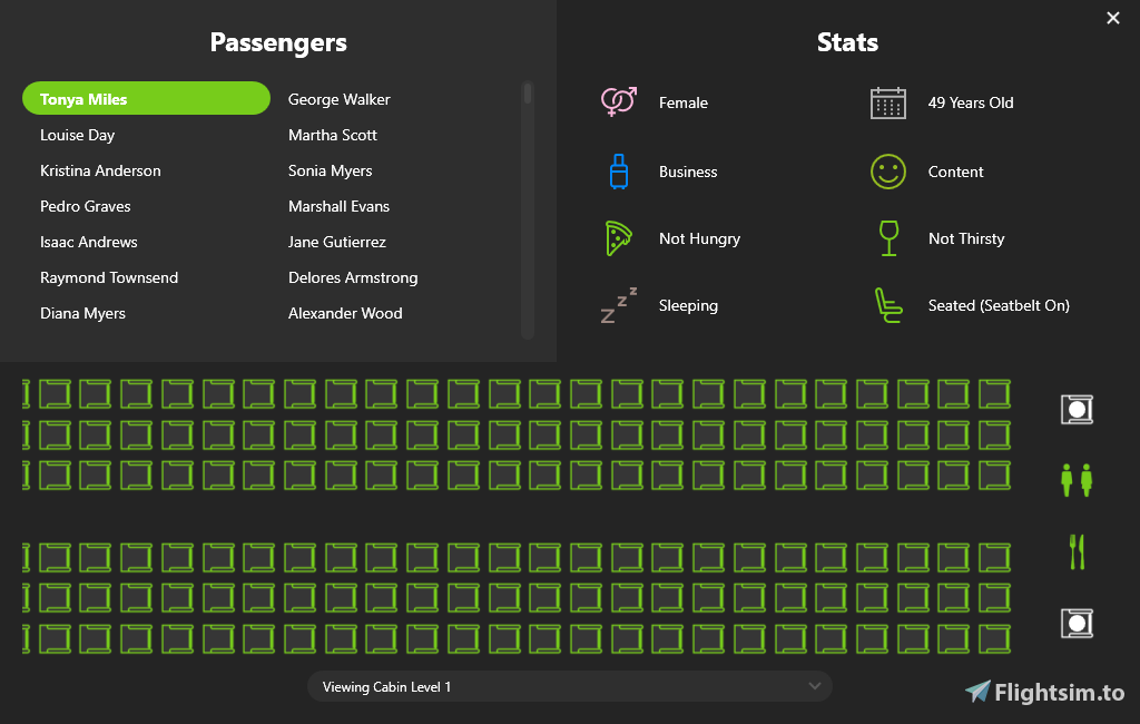 A320neo Cabin Layout for PACX - Image 1