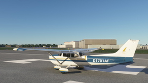 Cessna C172 - Livery "Blue and Orange" (Classic/Floats/Skis/Bagolu/WB-Sim) thumbnail 6