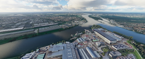 Royal IHC Shipyard close to Rotterdam