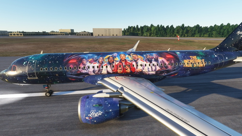 Logic - The Incredible True Story A320 NEO Paint