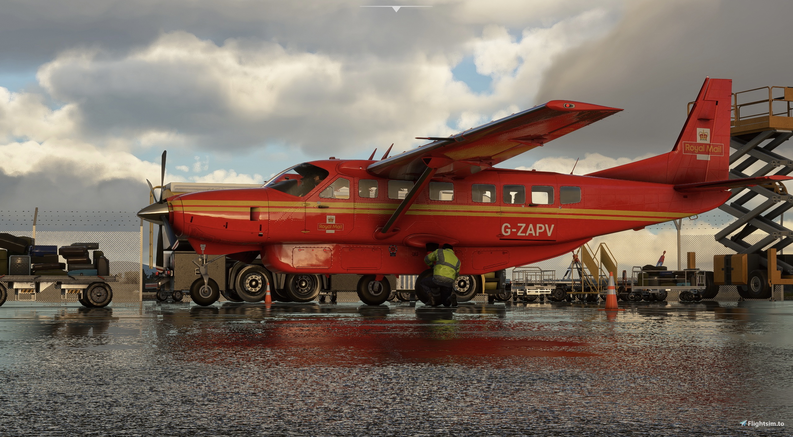 Cessna 208B Grand Caravan Royal Mail UK - Image 1