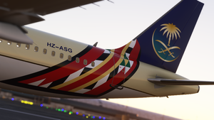 [4K Downscaled] Saudi Arabian Airlines A320neo [G20 Edition] thumbnail 4