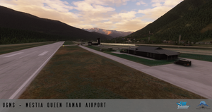 UGMS - Mestia Queen Tamar Airport, Georgia thumbnail 7