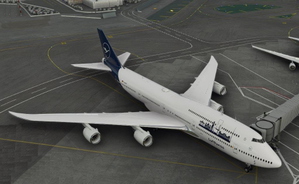 Boeing 747-8i Lufthansa Personal Edition Berlin (4k) - no logo mirroring thumbnail 3