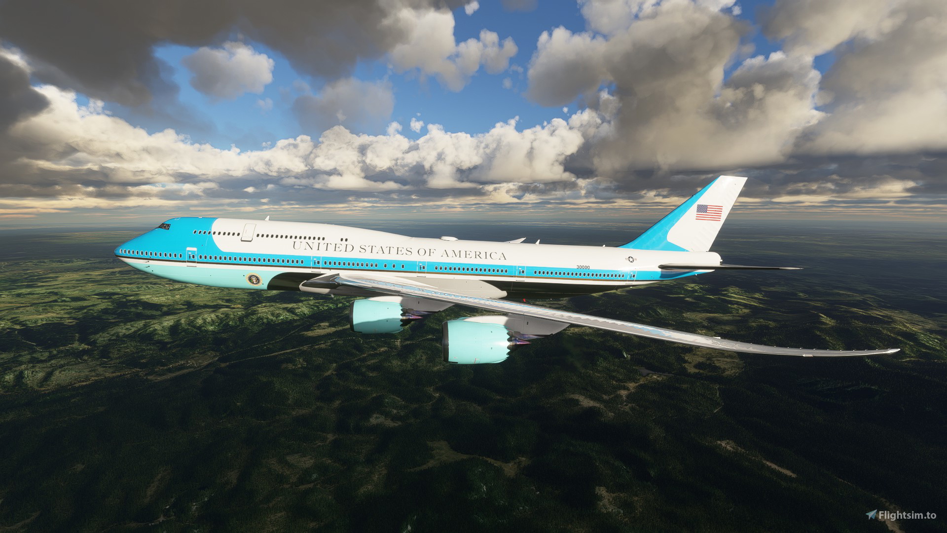 air force one simulator