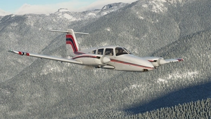 Red Stripes Livery for Carenado PA44 Seminole thumbnail 2
