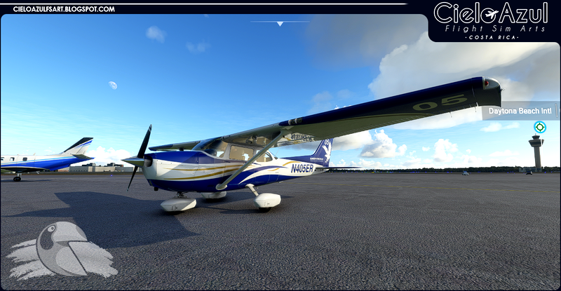 Embry-Riddle | N405ER | Asobo Cessna C172SP Classic (8K) for Microsoft ...