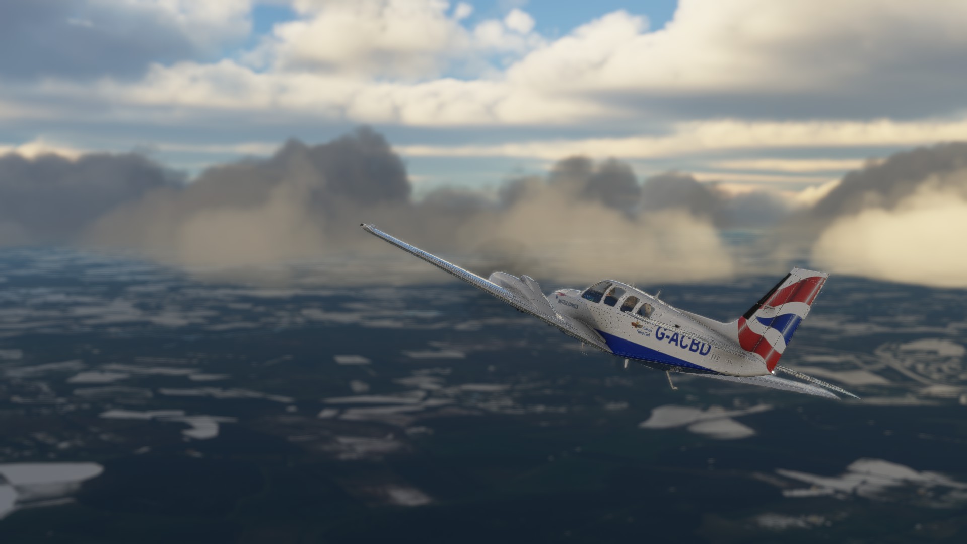 Beechcraft Baron G58 British Airways Flying Club (8K) - Image 1