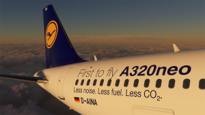 [A32NX] Lufthansa First to fly A320neo D-AINA 8k thumbnail 10