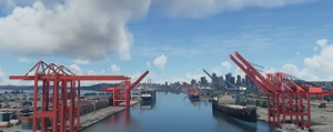 Puget Sound Cargo Terminals, Seattle and Tacoma WA USA V2.0 thumbnail 2