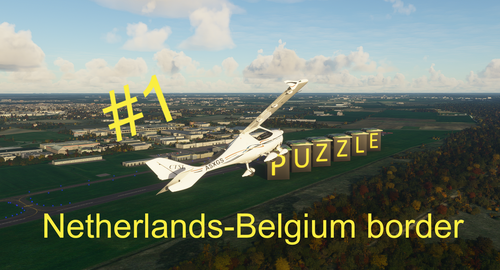 Puzzle #1 - Navigation challenge - Netherlands-Belgium border
