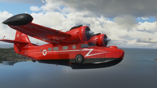 Grumman Goose NC3055 Texaco