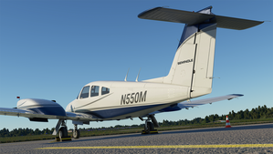 Blue and Silver Livery for Carenado PA44 Seminole thumbnail 5
