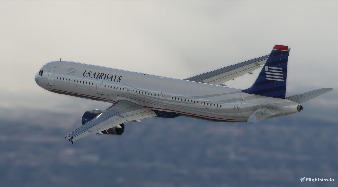 US Airways A321 [4K] for Microsoft Flight Simulator | MSFS