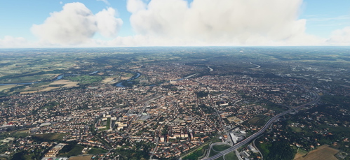 Albi city, France