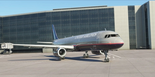 United Airlines Battleship A321 [8k]