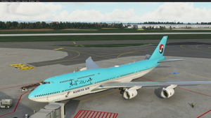 Boeing 747-8 Korean Air "No mirrored"  thumbnail 3