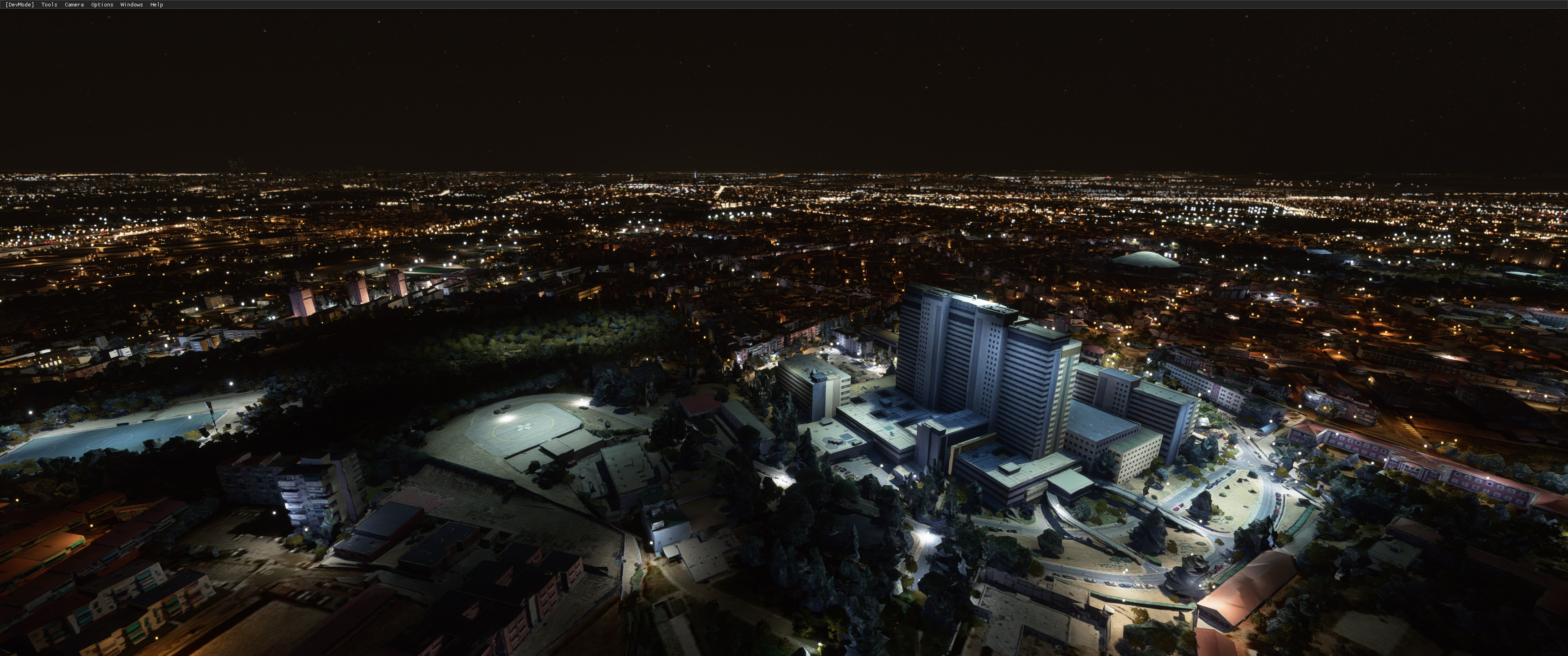 Carabanchel , Madrid incl Hospital and night lights - Image 1