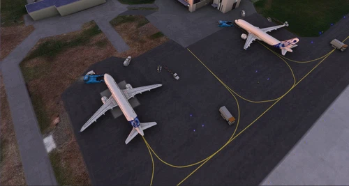 EDXW-Sylt -2 parking places on apron 1 for A320 or something else