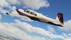 Red Gold Blue Livery for Carenado Mooney thumbnail 2