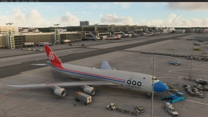 Boeing 747-8 Cargolux masked thumbnail 3