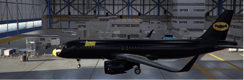 A320neo Batman Livery