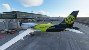 Turkish Airlines Borussia Dortmund Livery thumbnail 6