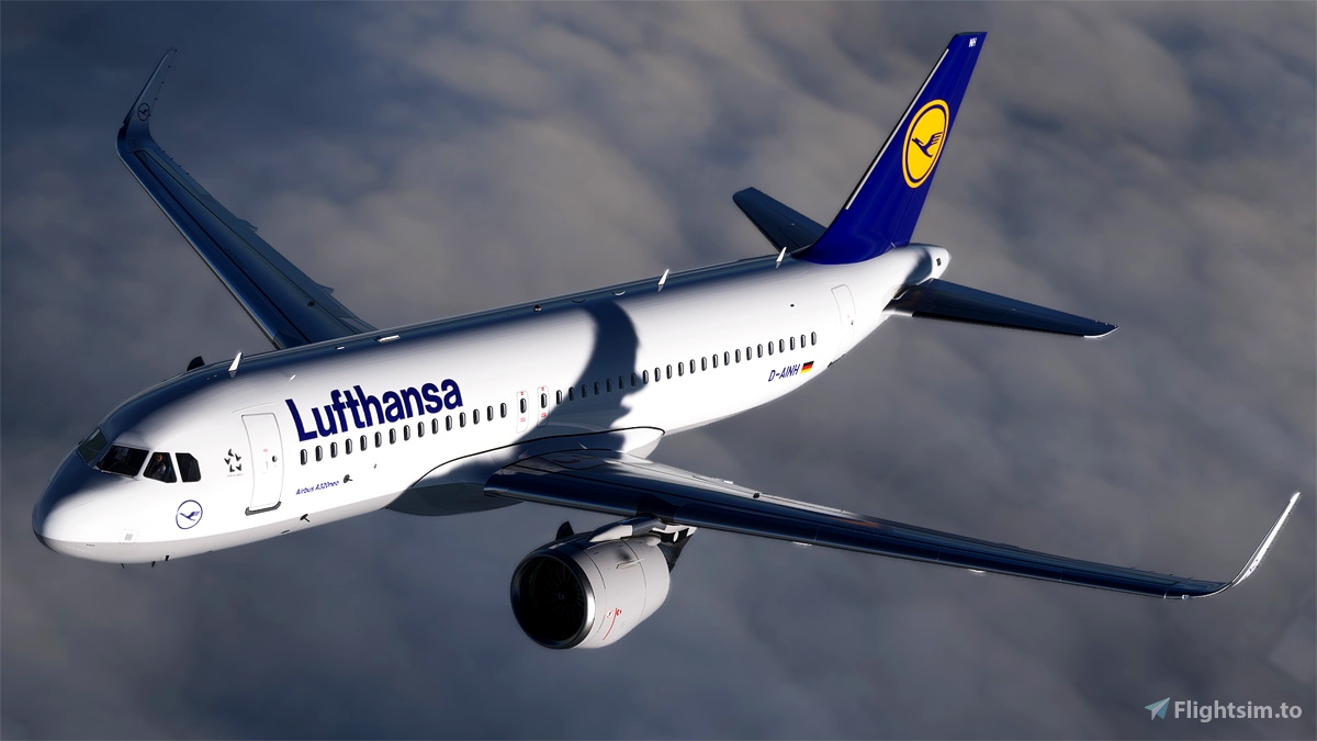 [A32NX] Lufthansa A320neo D-AINH 8k Microsoft Flight Simulator