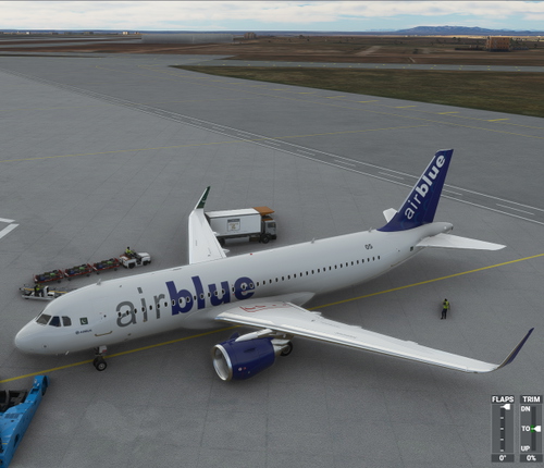 A320 AirBlue 4k
