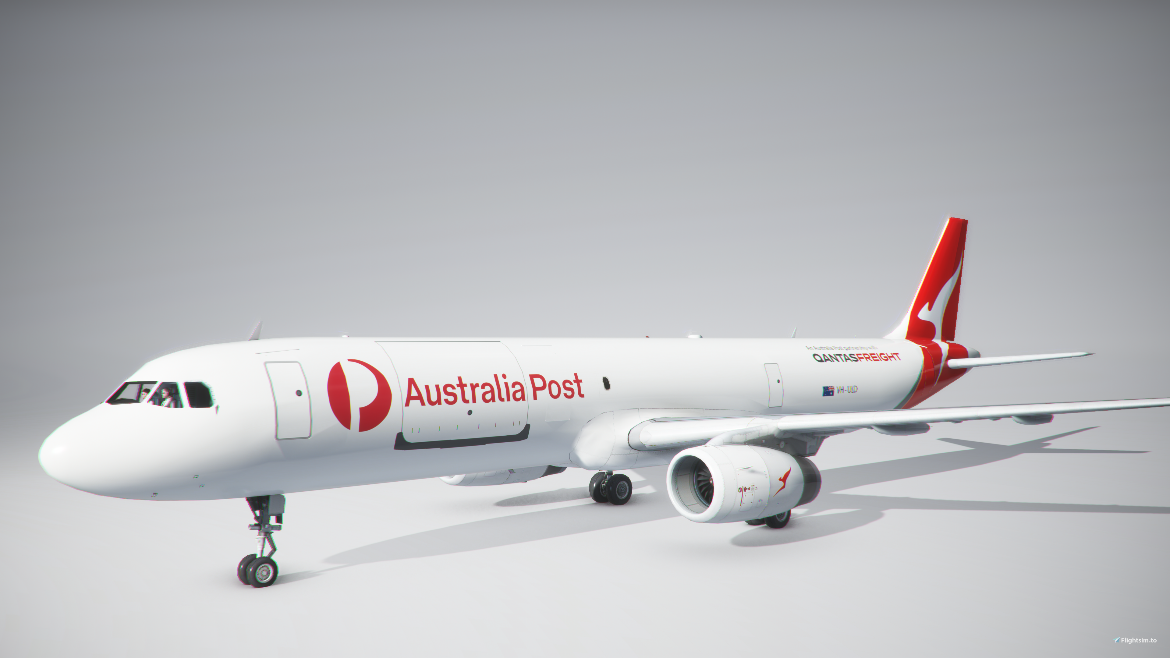 Qantas Freight / Australia Post A321 [4K] - Image 1