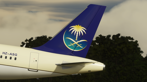 [4K Downscaled] Saudi Arabian Airlines A320neo thumbnail 3