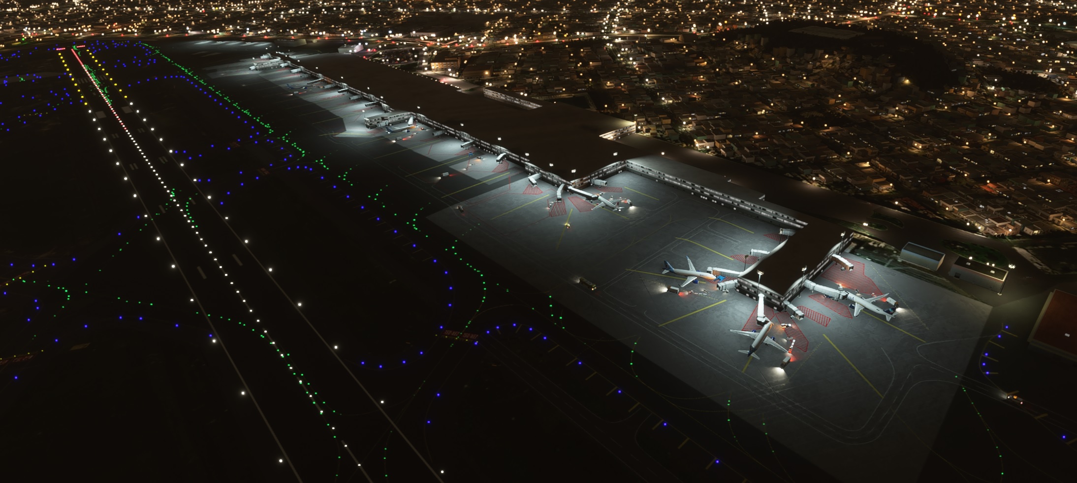 MMMX Mexico City Airport Night Lighting Improvement - Image 1