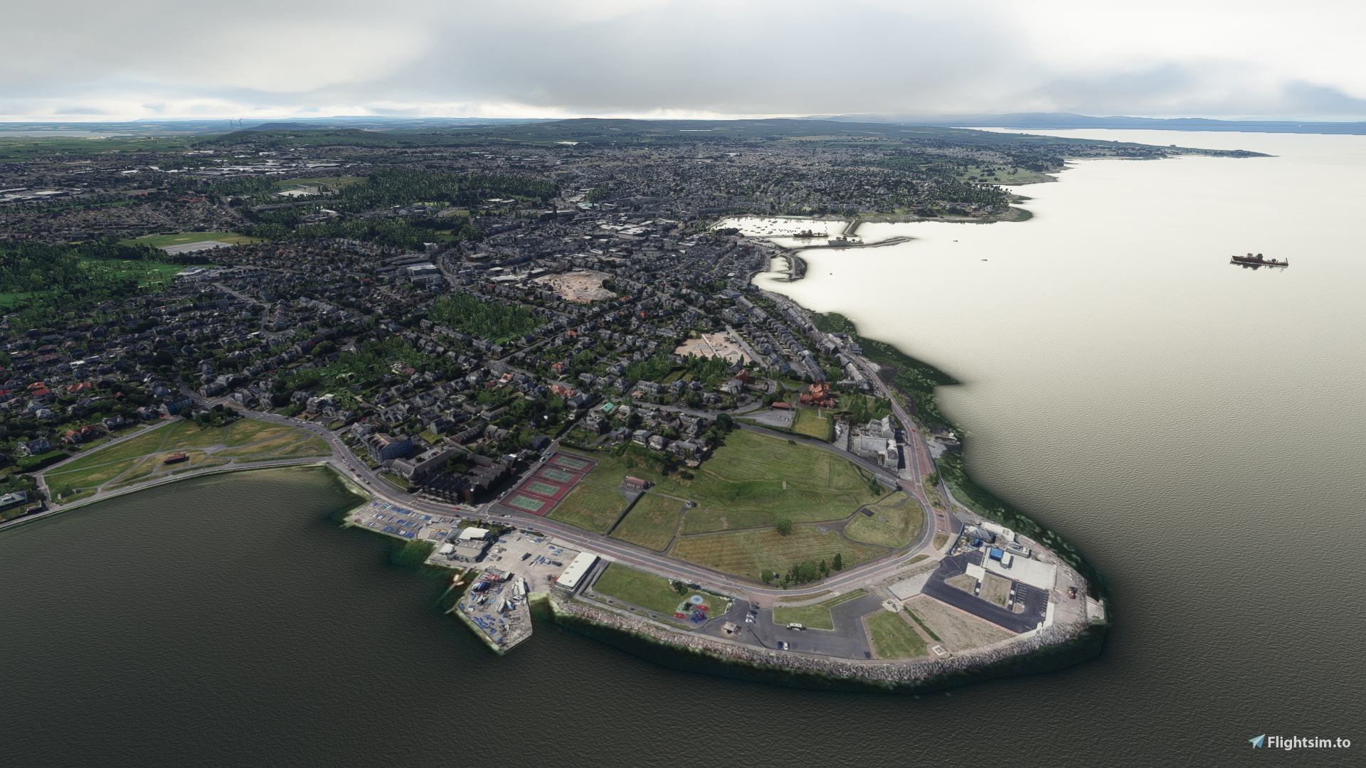 Bangor - Northern Ireland (With Real Trees Terraforming) - Image 2
