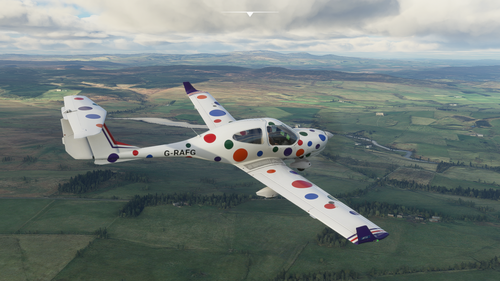 Auntie Mabel's Polka Dot Plane