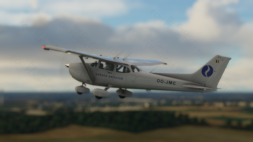 Cessna 172 (G1000) Sabena Aeroclub OO-JMC