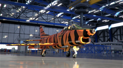 FIAT- AERITALIA G.91 TIGER livery