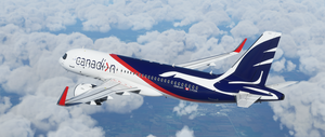 Canadian Airlines (Modernized Livery) | Asobo Airbus A320neo thumbnail 1