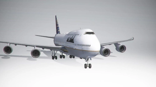 Boeing 747-8i United Airlines Personal Edition "Chicago" (4k) - no logo mirroring