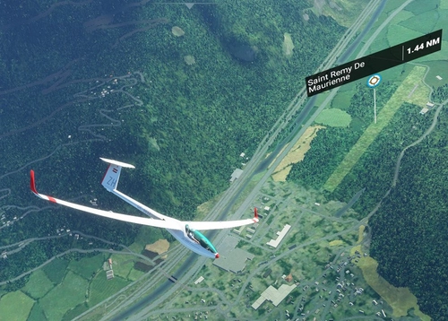 Courchevel Soaring Task with built in Landing Challenge