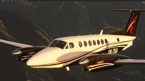 Beechcraft King Air 350 OK-TKA Private Czech 