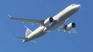 United Airlines Gold Livery A320neo thumbnail 6