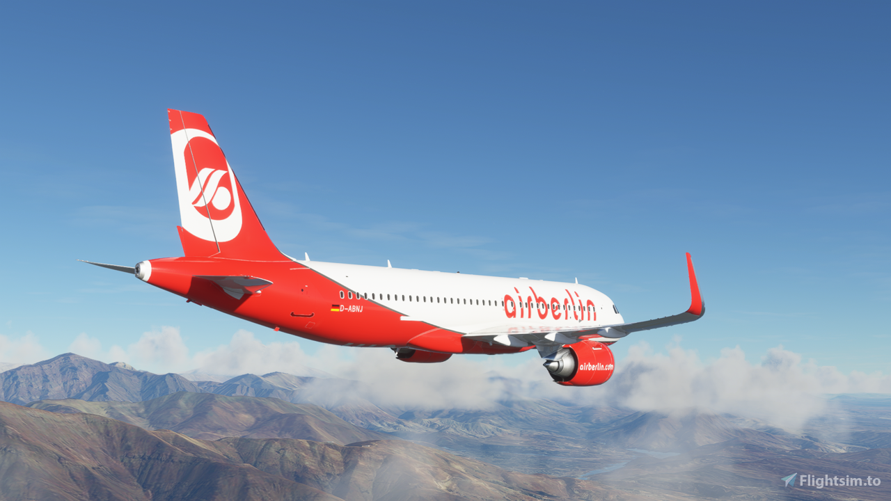 Air Berlin A320 Neo (D-ABNJ) for Microsoft Flight Simulator