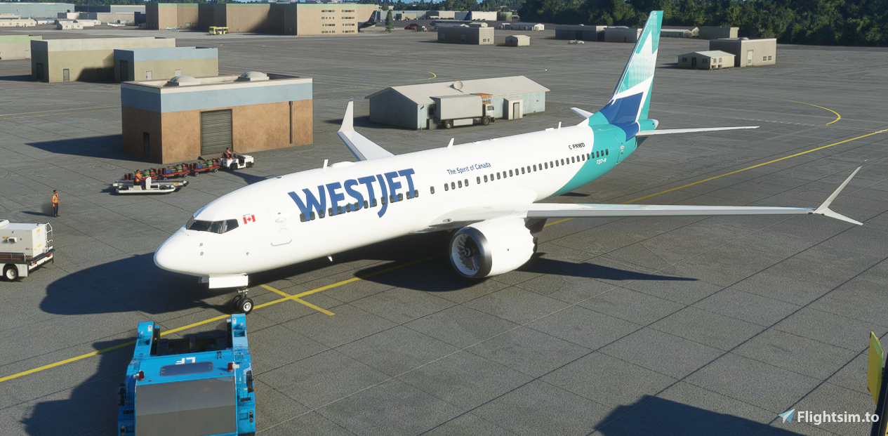 737 Max 8 WESTJET - Image 1