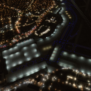 Madrid Barajas (LEMD) Night Light Enhancement thumbnail 2