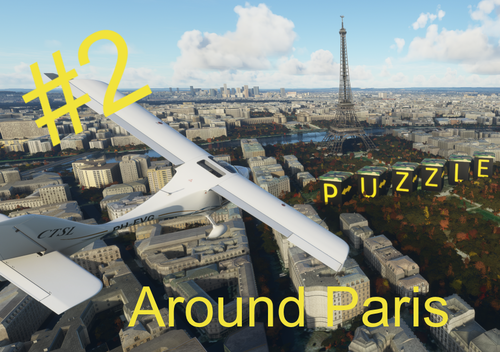 Puzzle #2 - Navigation challenge - Around Paris